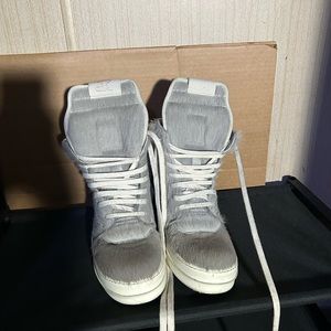 Rick owens pony hair geobaskets